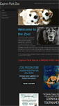 Mobile Screenshot of capronparkzoo.com